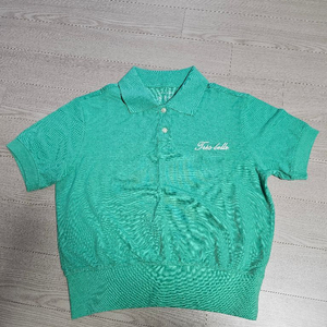 탑텐 여성 민트그린색 폴로 카라티셔츠 (새상품) 이미지