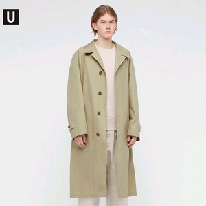 유니클로 U 트렌치코트 베이지색상 상태좋음