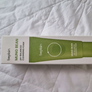 비플레인 녹두 약산성 클렌징폼 40ml (미개봉새상품)