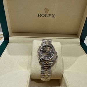 롤렉스 데이저스트 28MM 로즈골드 콤비 초코판 10p