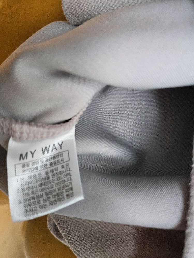 보세 my way 소매 셔링 맨투맨--8