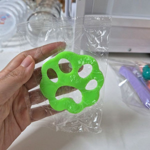 세탁기 빨래 먼지 제거 세탁볼 (그린)