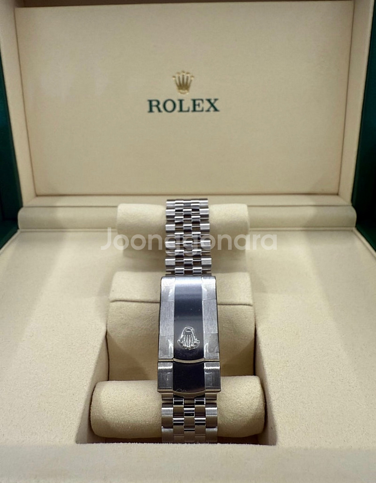 롤렉스 데이저스트 41MM 청판스틸 10P 미개봉--3