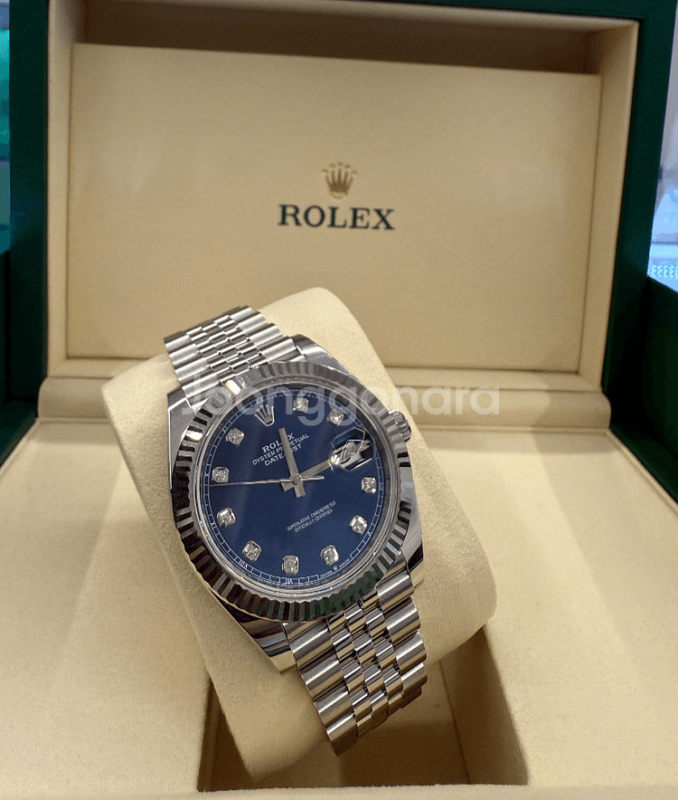 [미개봉]롤렉스 데이저스트 청판 스틸 10P다이아--2
