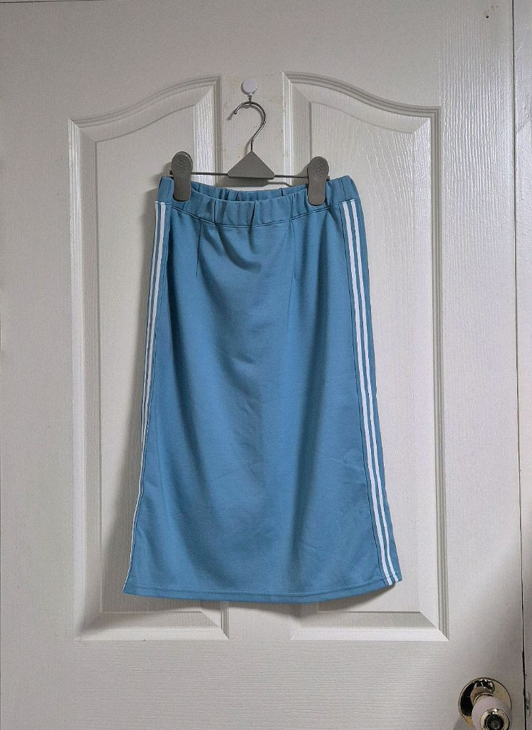 [새상품] 엘르 플래시드 블루 트레이닝 투피스 세트--7