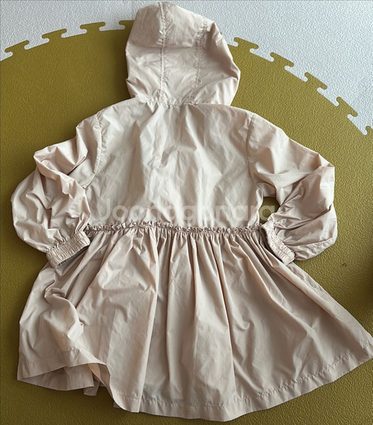 동그라미 롱 바람막이 핑크 L--1