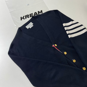 [정품] 톰브라운 밀라노스티치 금장 가디건 2size