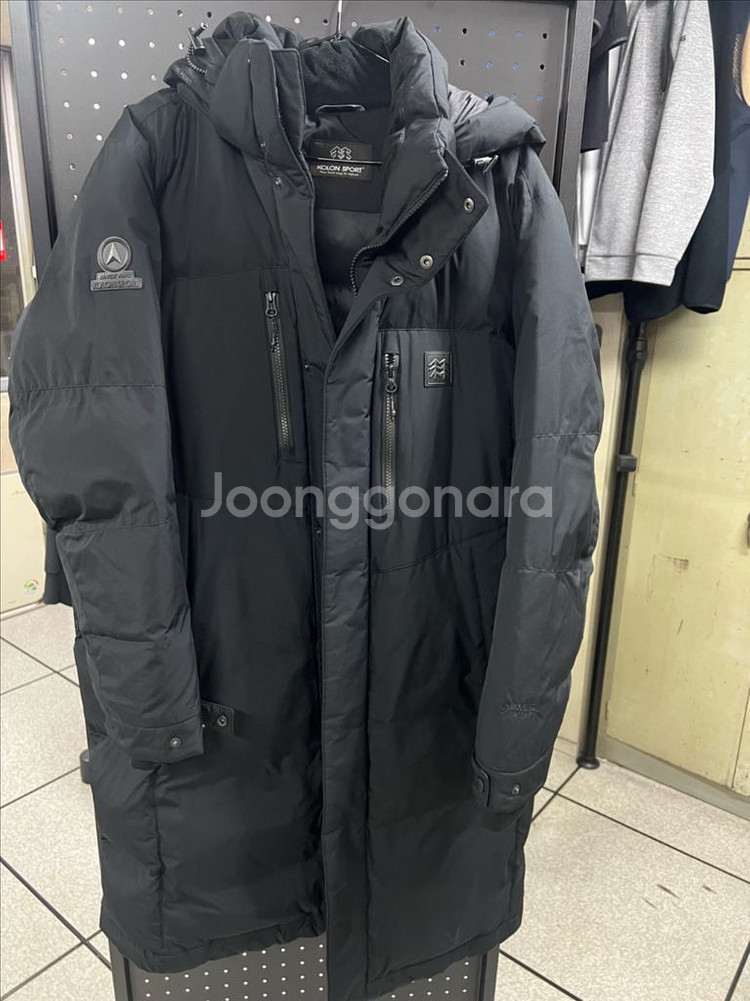 코오롱 테라노바 롱패딩 블랙 105 19FW판매합니다!--1