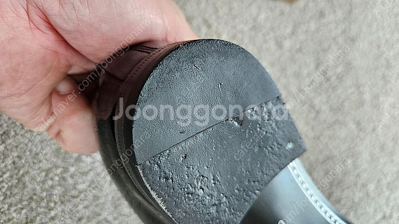 구찌 블랙 페이턴트 로퍼 6사이즈 국내 255mm--7