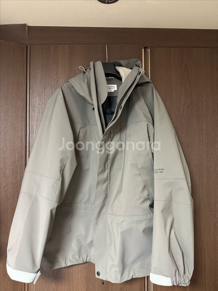 [XL] 24aw 엔즈앤드민즈 마운틴파카 자켓 Foli--1