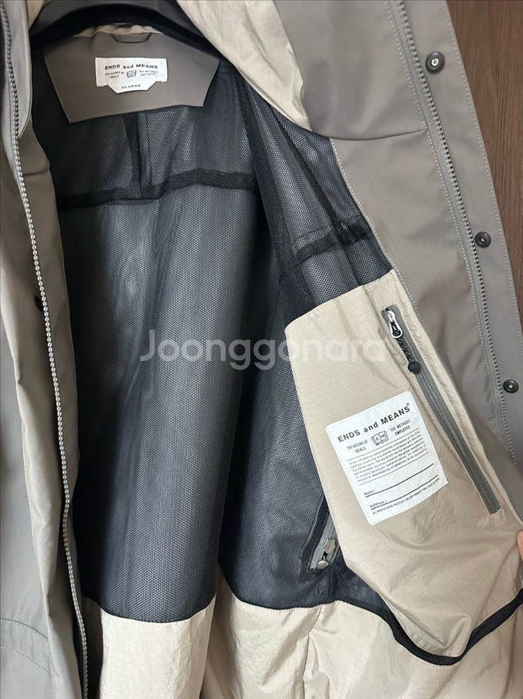 [XL] 24aw 엔즈앤드민즈 마운틴파카 자켓 Foli--4