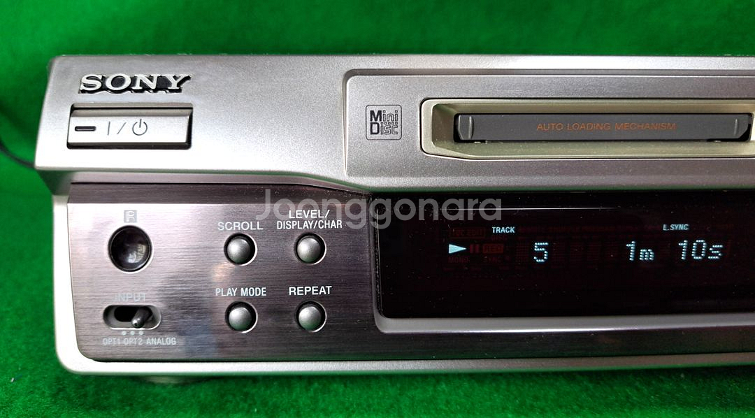 소니 중형 MD 데크 판매 (SONY MDS-S40)--2