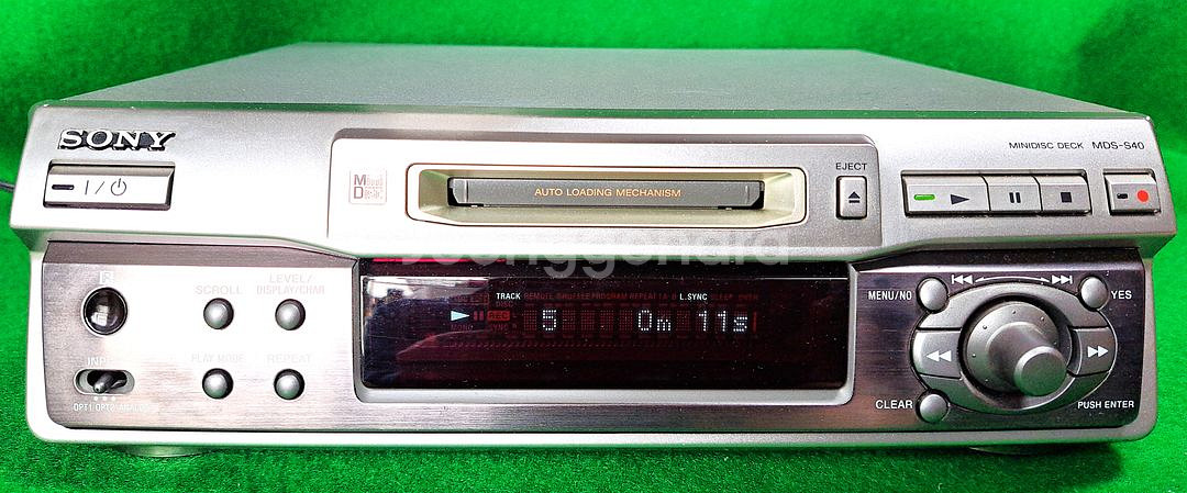 소니 중형 MD 데크 판매 (SONY MDS-S40)--0