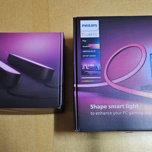 필립스 휴 그라디언트 32인치 + 필립스 휴 라이트바