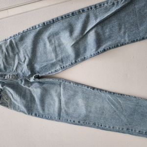 와이드 고무줄 청바지 160