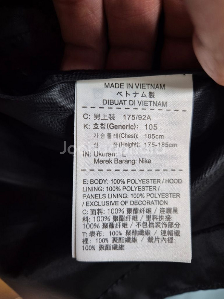 [L] 나이키랩 리카르도 티시 자켓 블랙--9