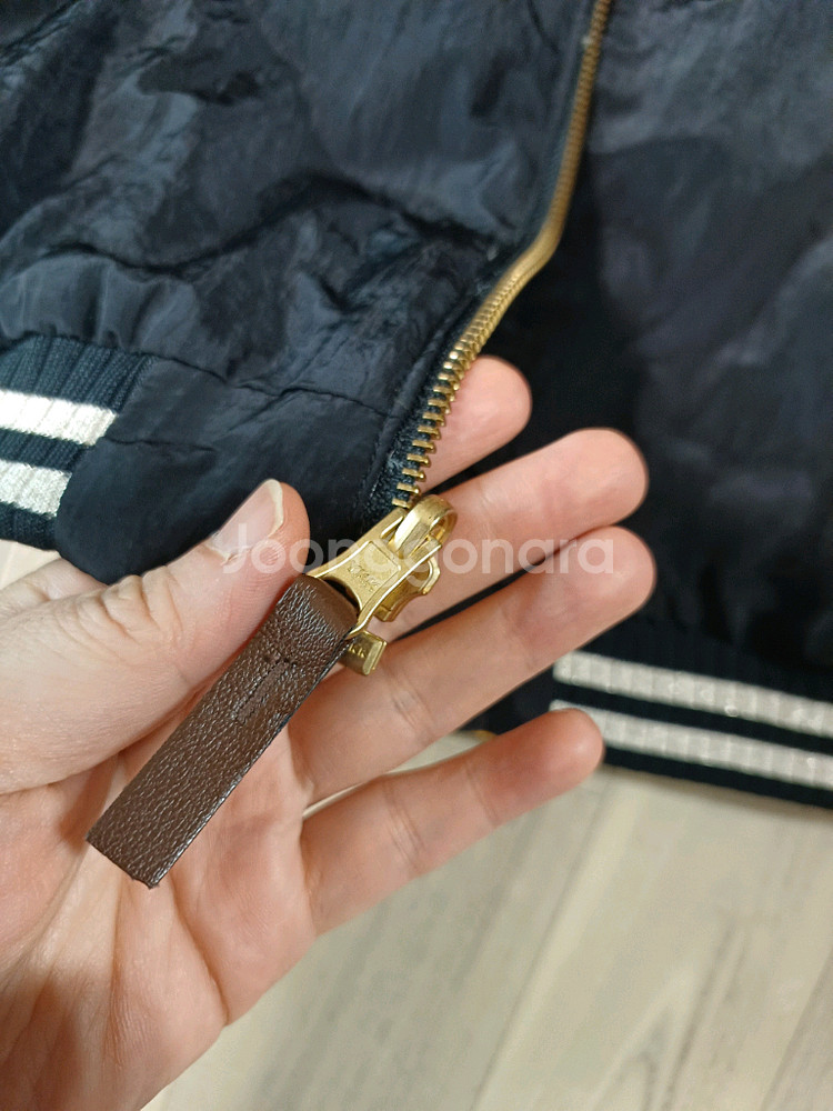 리미떼두두 양면블루종 점퍼xl사이즈--1