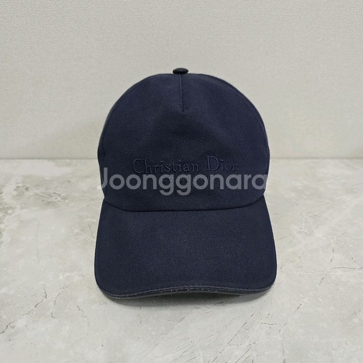 디올 꾸뛰르 로고 볼캡 모자 L사이즈 판매--0