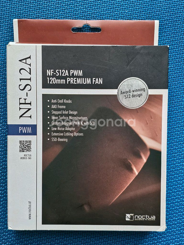 녹투아 NF-S12A PWM 120mm 팬--0