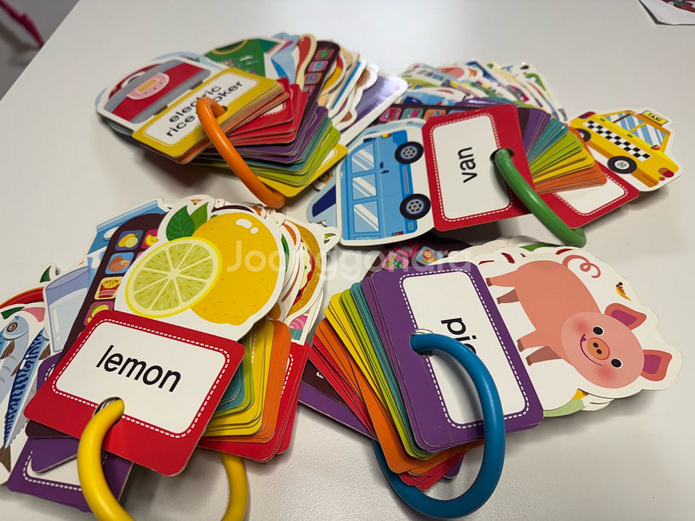 별똥별 낱말카드 (한글&영어/세이펜가능)--1