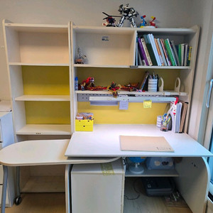 일룸 링키플러스 익스텐션 1200 책상, 책장 세트