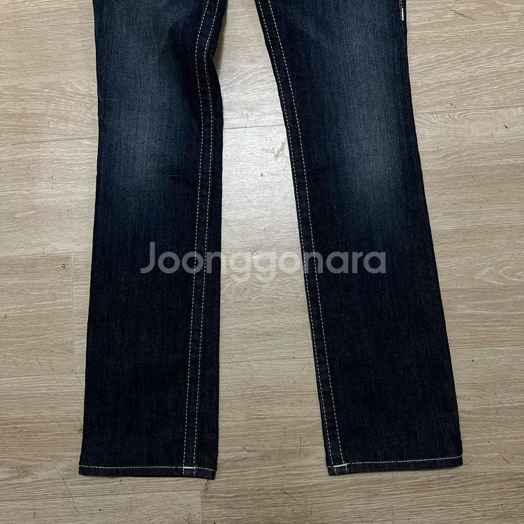 트루릴리전 여성 워싱 스트레이트 데님진 청바지 24--2