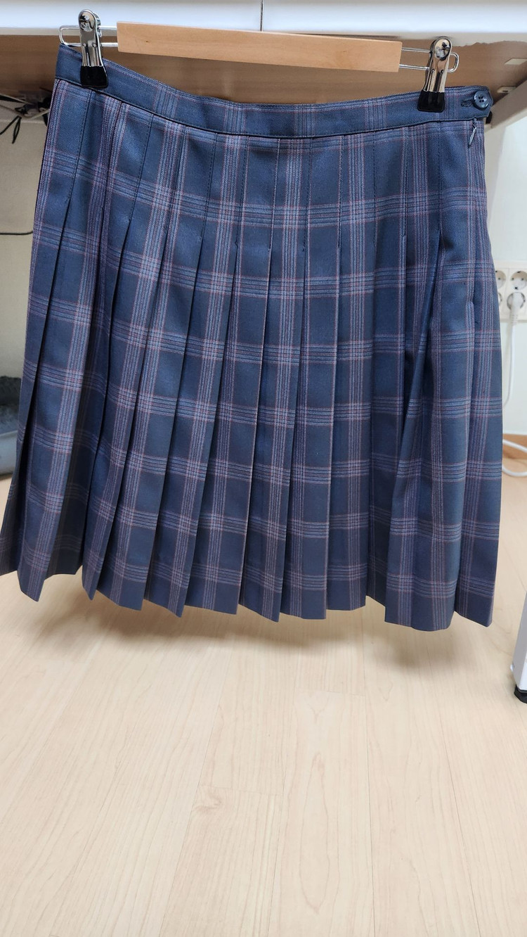 대전 대덕중학교 교복 치마 블라우스--2