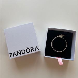 판도라 팔찌 하트 티바 백화점 정품