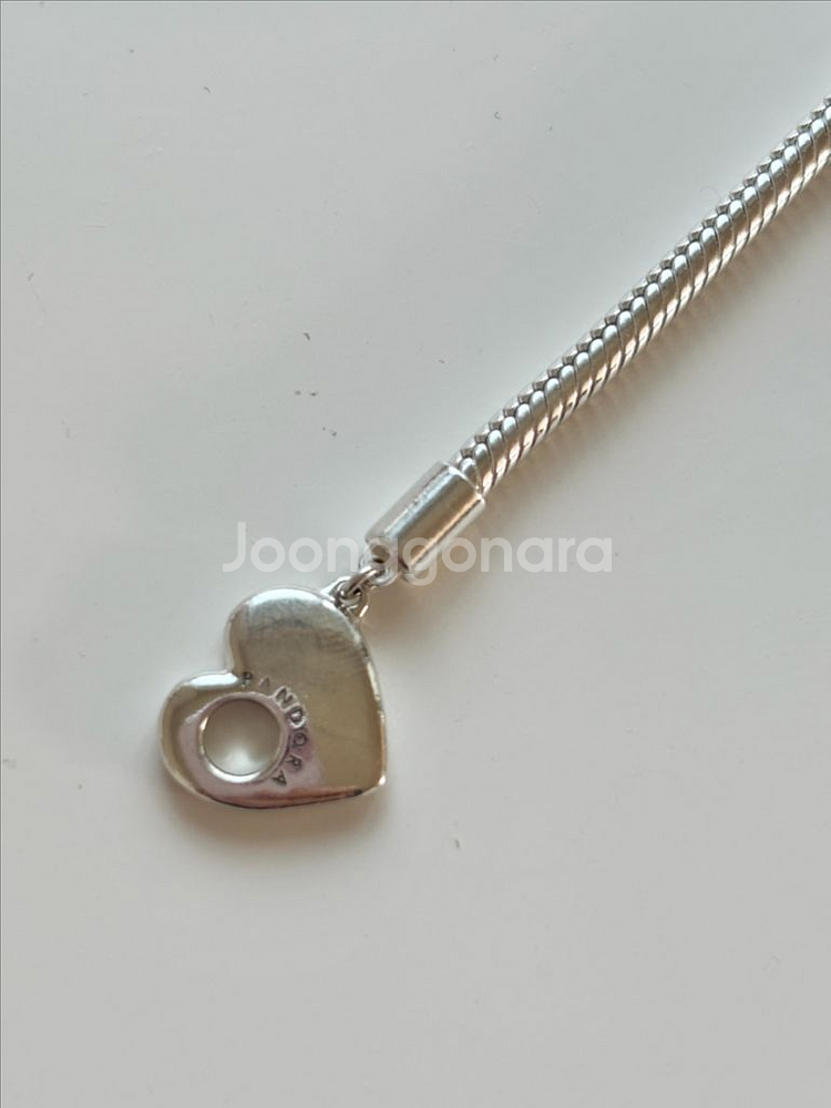 판도라 팔찌 하트 티바 백화점 정품--3