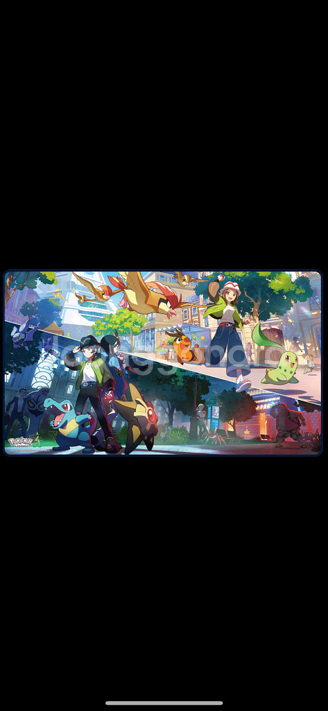 포켓몬 레전드 ZA 특전 장패드 데스크매트+ 리멘트/덤--1