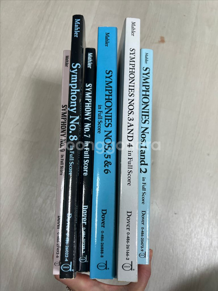 베토벤 차이콥스키 말러 심포니 풀스코어 악보--8