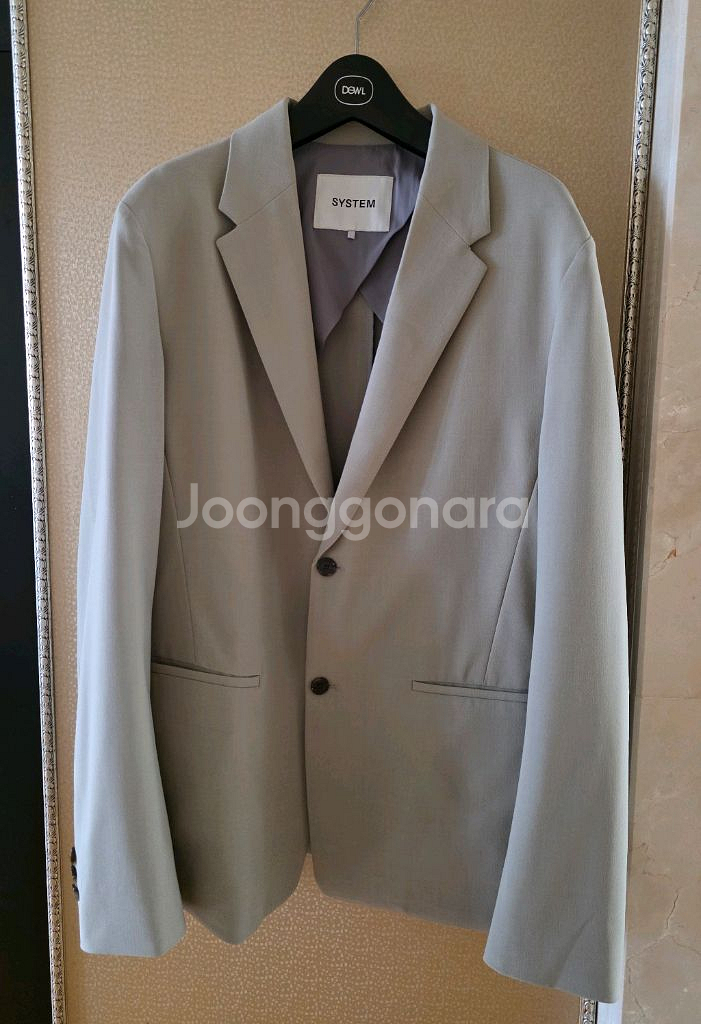 한섬 시스템옴므 자켓(새상품)--0