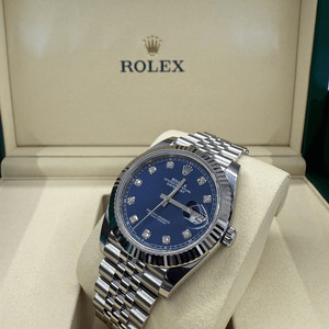 롤렉스 데이저스트 41MM 청판 스틸 10P 다이아