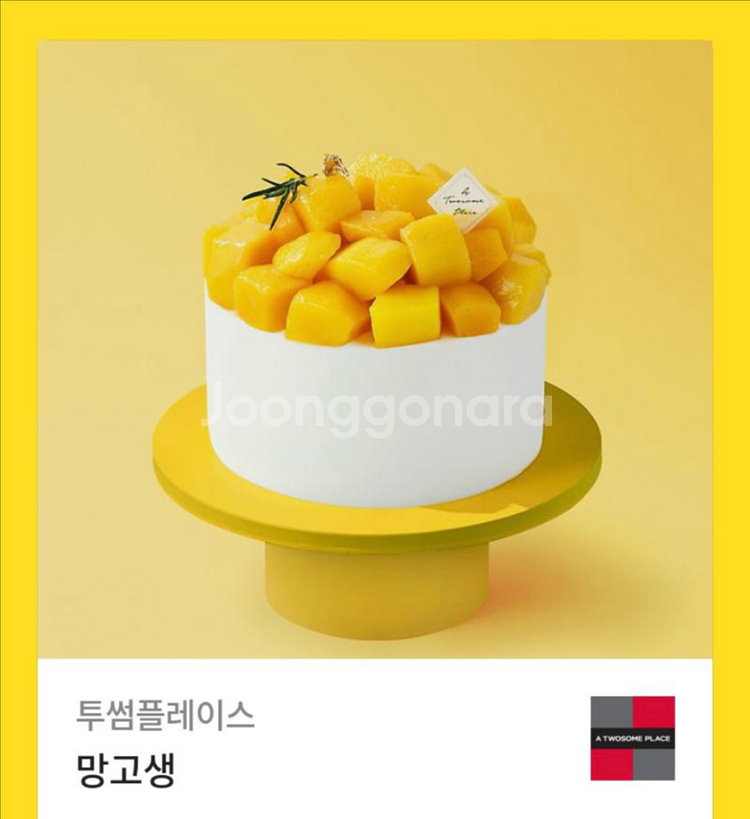 투썸 망고생 케이크 38,000 -> 31,000--0