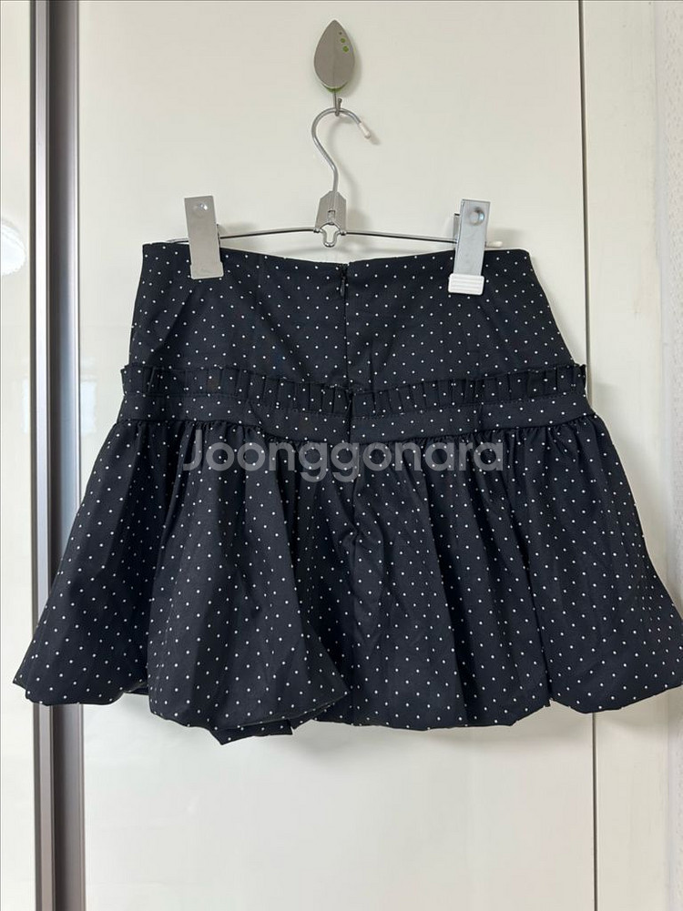 벌룬 도트 프릴 스커트 판매--3