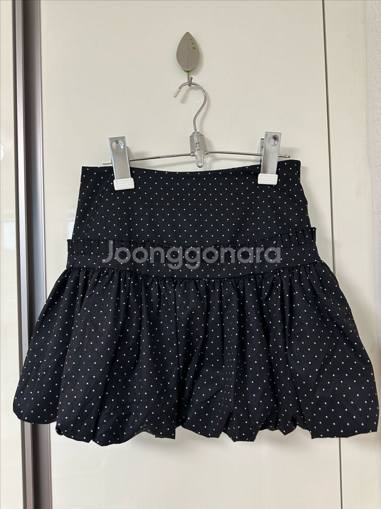 벌룬 도트 프릴 스커트 판매--2