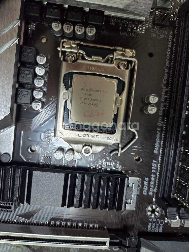 i7-8700 반본체팔아요~!--1