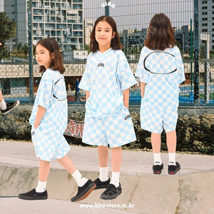 히로 블랭크 체커 저지 세트(아르헨티나) 블루 150