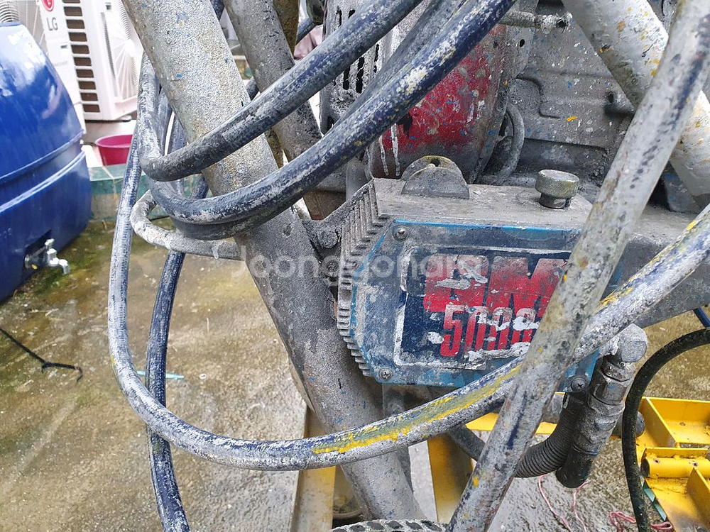 엔진 에어리스 GM 5000 및 이동식 차선도색 장비,--0