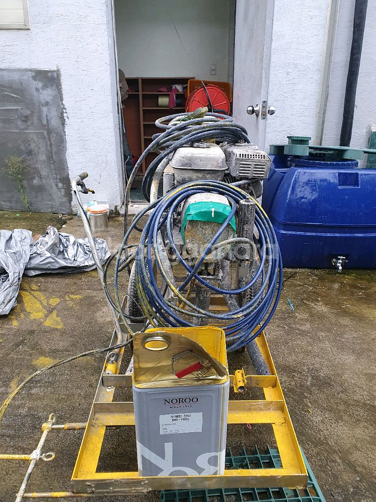 엔진 에어리스 GM 5000 및 이동식 차선도색 장비,--3