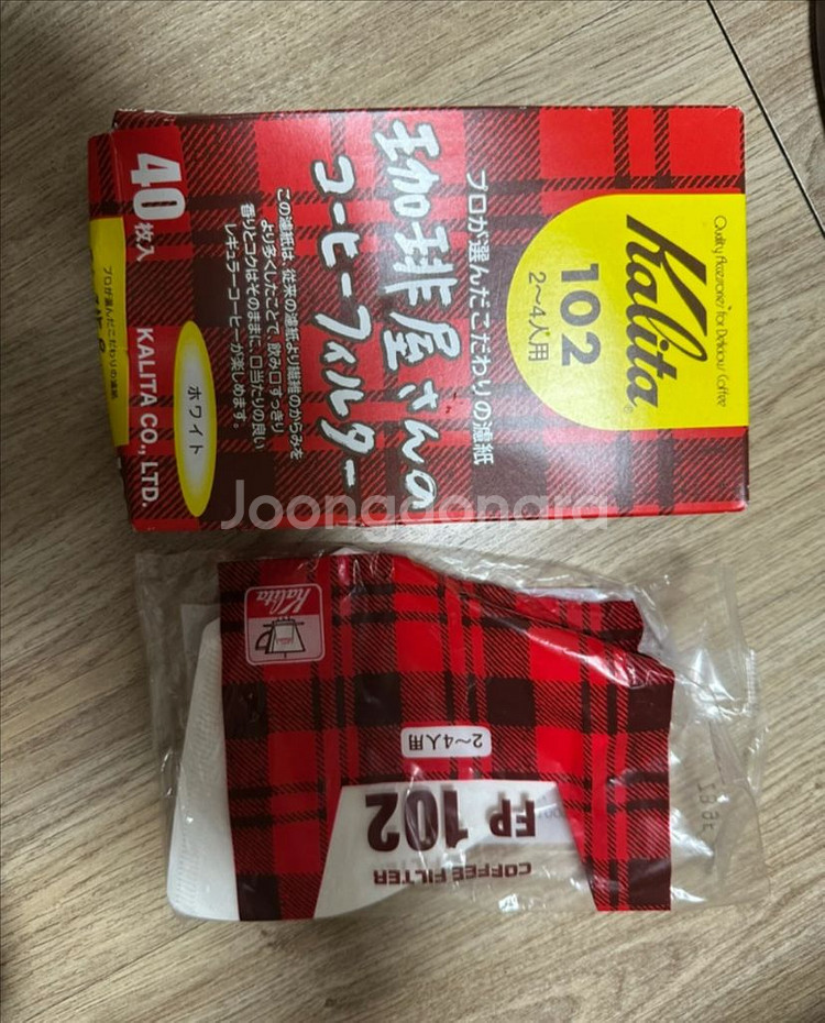 칼리타 필터(102) 새제품45매 + @--0
