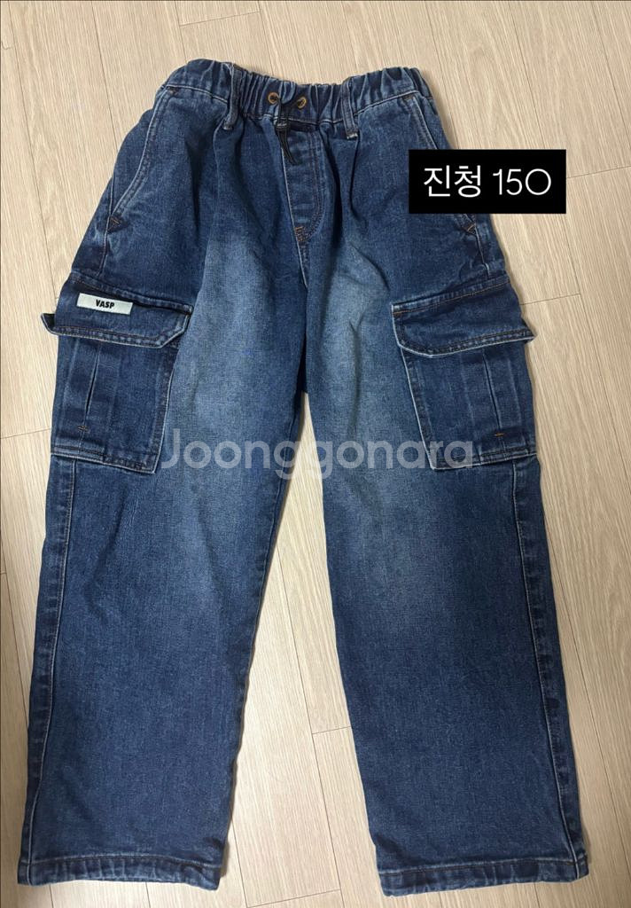 비아셉템버 카고 데님 150,130--0