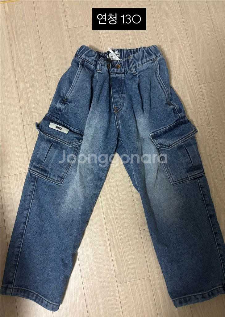 비아셉템버 카고 데님 150,130--3