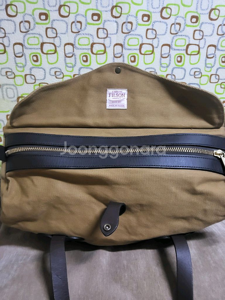 필슨스몰러기드 트월 더플백 신품급상태--6