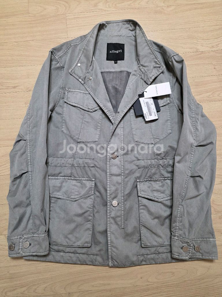 알레그리 가먼트다잉 빈티지 야상 자켓 105 정가89--0