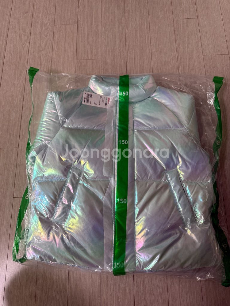 스파오 파스텔 푸퍼 새상품 150--1