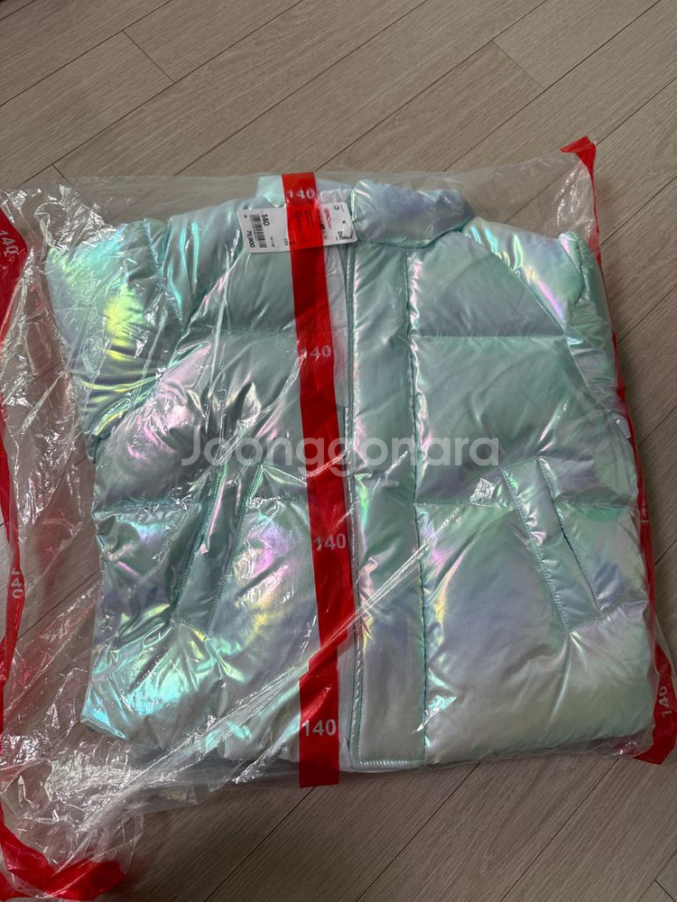 스파오 파스텔 푸퍼 새상품 150--3