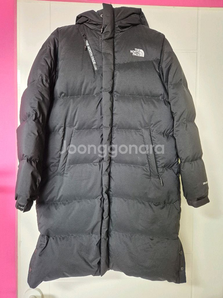 노스페이스 롱패딩 160사이즈 깨끗합니다--0