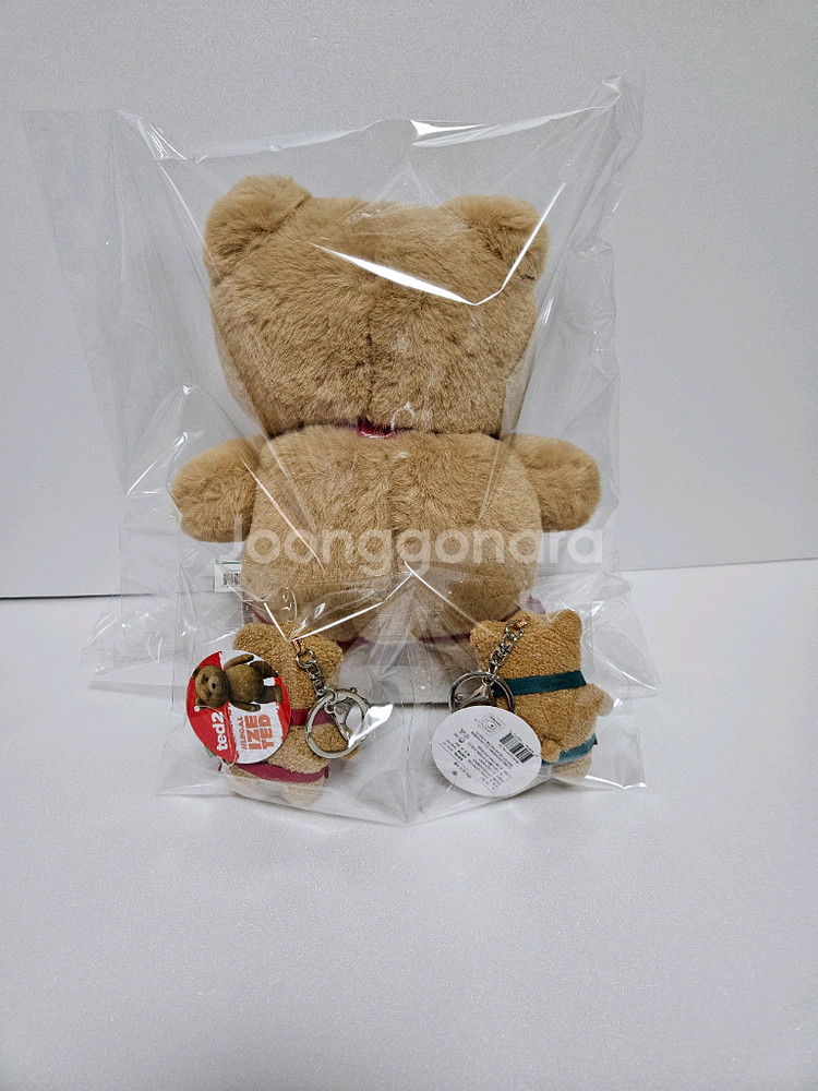 앞치마 테드 곰 인형 키링--1