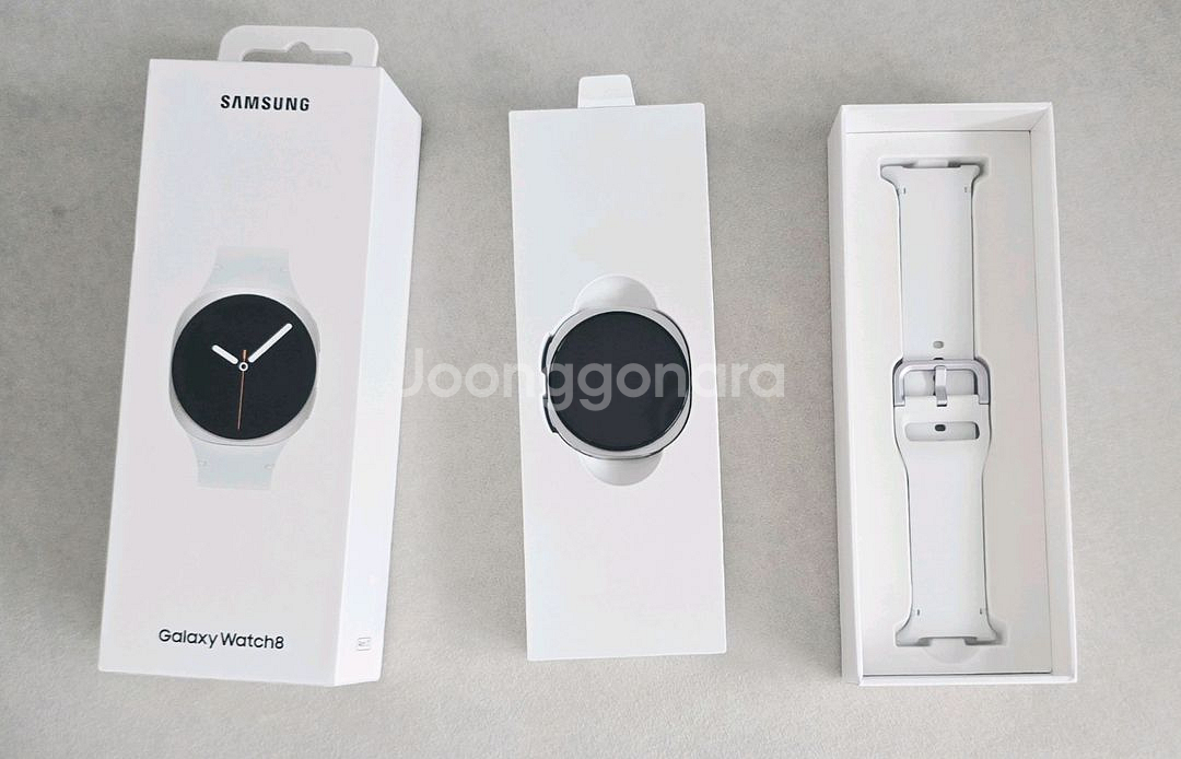 워치8 44mm 실버 블루투스 새상품급 풀박--0